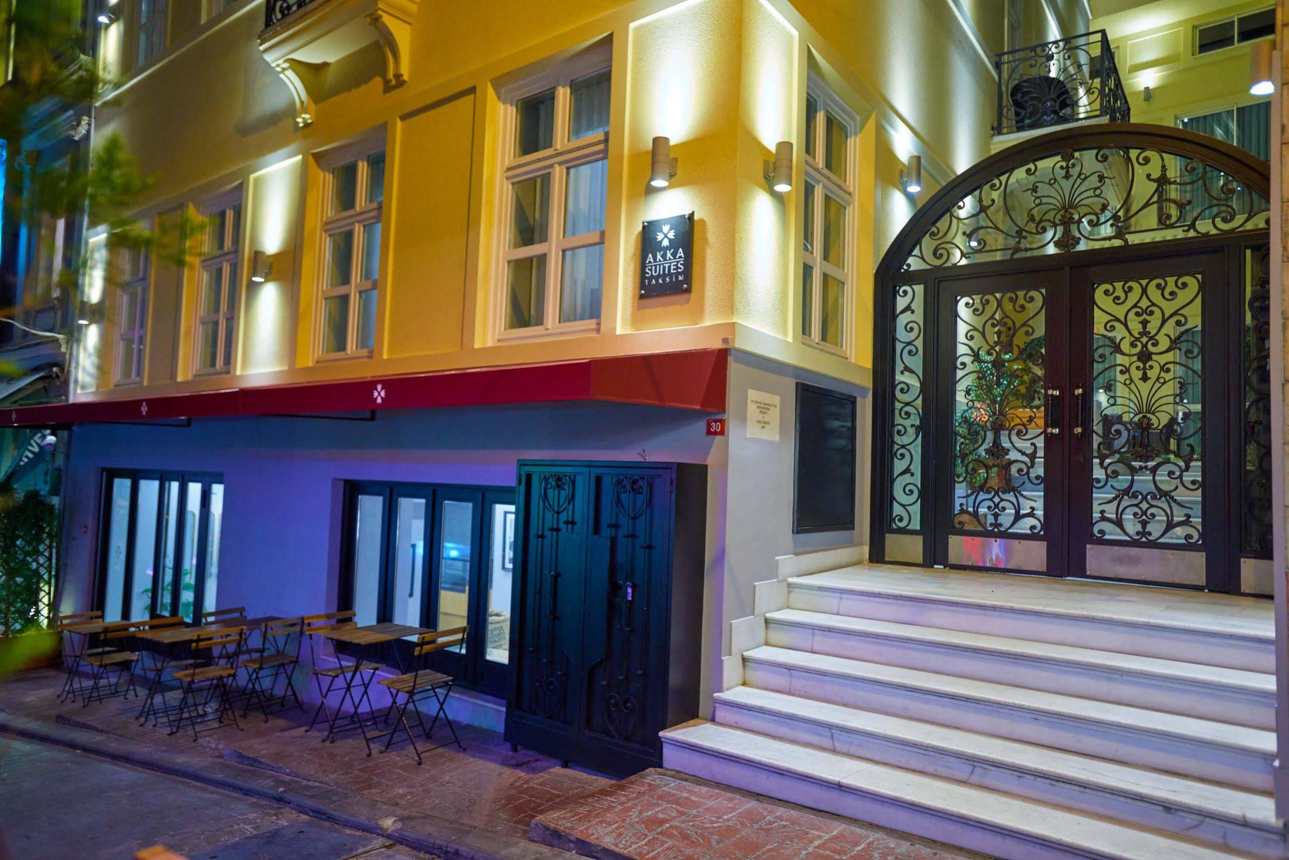 Akka Suites Taksim-Special Class Стамбул Экстерьер фото